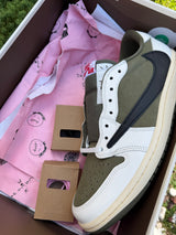 Jordan 1 Low Travis Scott Medium Olive photo 6