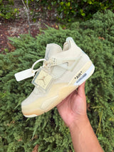 Jordan 4 Retro Off-White Sail photo 2