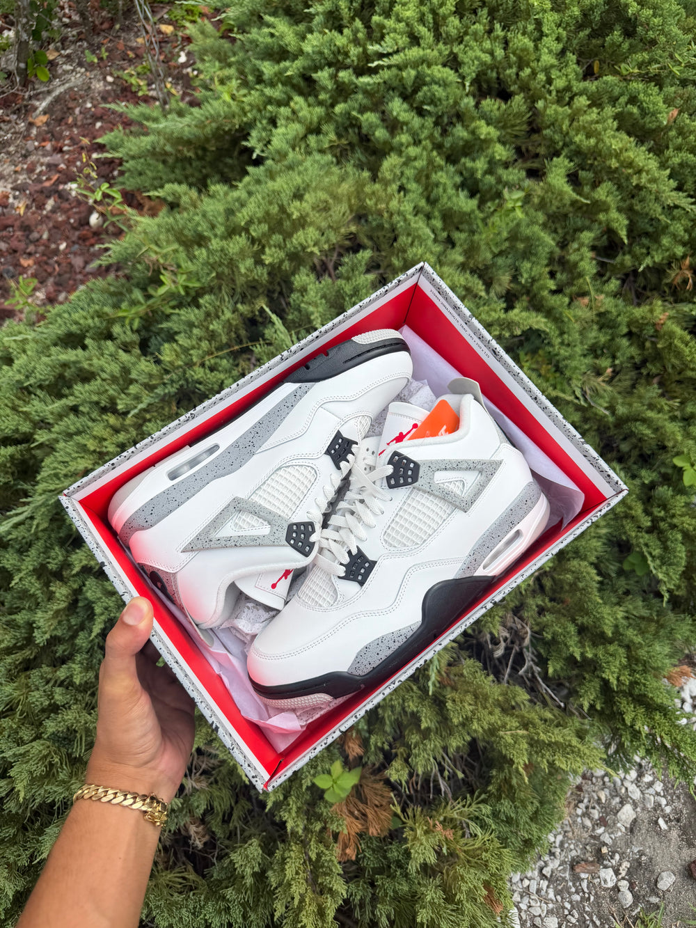 Jordan 4 Retro White Cement 2025