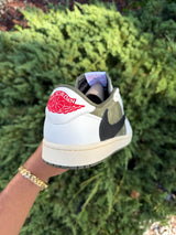 Jordan 1 Low Travis Scott Medium Olive photo 4
