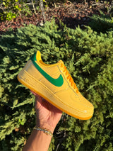 Nike Air Force 1 Low Patent Leather Topaz Gold photo 2