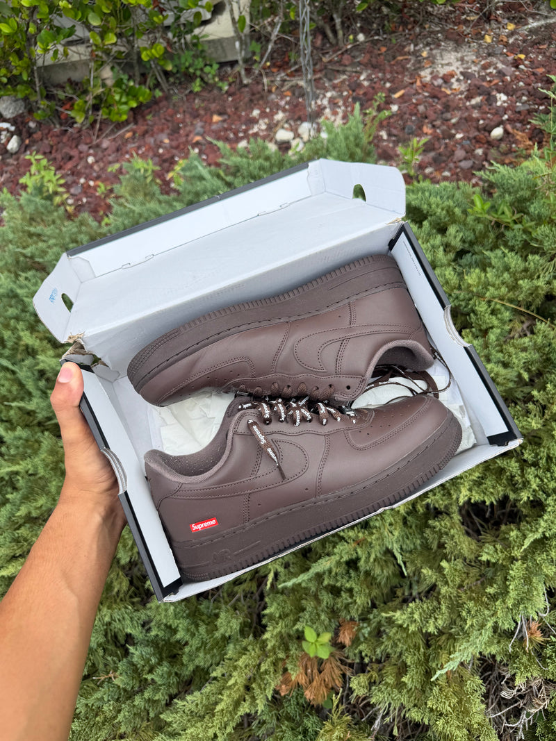 Nike Air Force 1 Supreme Baroque Brown