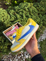 Jordan 1 Low Travis Scott Canary Size 9 photo 2