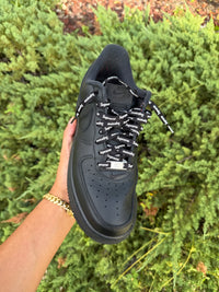 Nike Air Force 1 Supreme Black Size 9.5 photo 7
