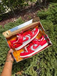 Nike Dunk Low Off-White University Red photo 1