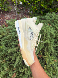 Jordan 4 Retro Off-White Sail photo 5