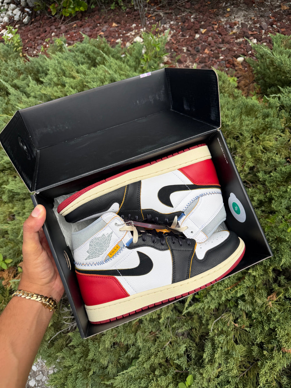 Jordan 1 Retro High Union LA Black Toe