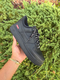 Nike Air Force 1 Supreme Black Size 9.5 photo 6