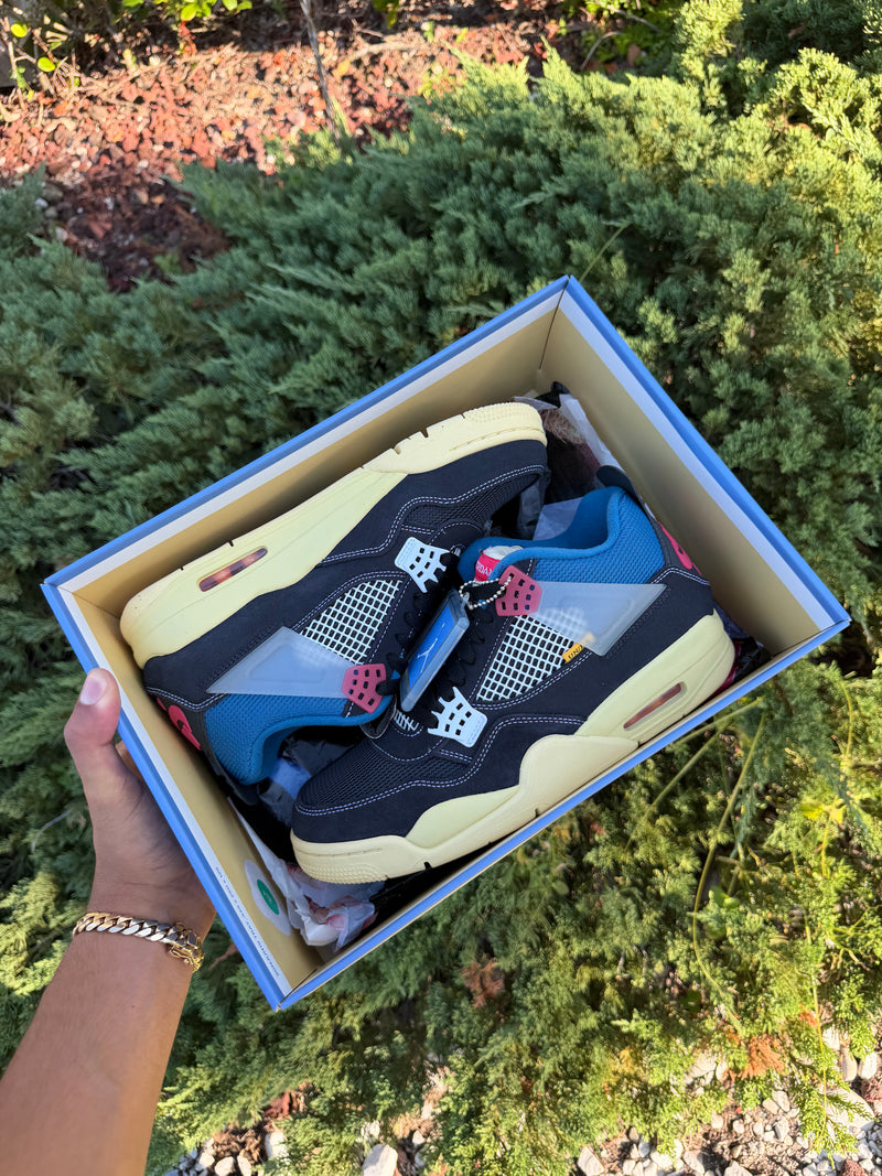 Jordan 4 Retro Union Off Noir