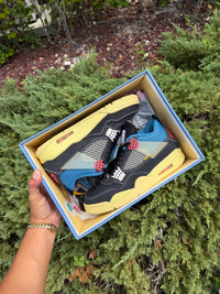 Jordan 4 Retro Union LA Off Noir Size 9 photo 1