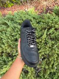 Nike Air Force 1 Supreme Black Size 11.5 photo 3