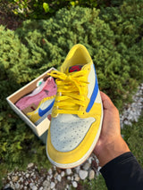 Jordan 1 Low Travis Scott Canary Size 9 photo 3