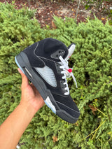 Jordan 5 Retro Black Metallic Reimagined Size 10.5 photo 4