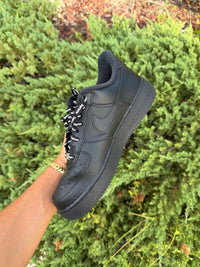 Nike Air Force 1 Supreme Black Size 9.5 photo 8