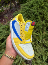 Jordan 1 Low Travis Scott Canary photo 4