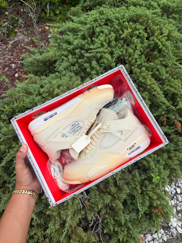 Jordan 4 Retro Off-White Sail