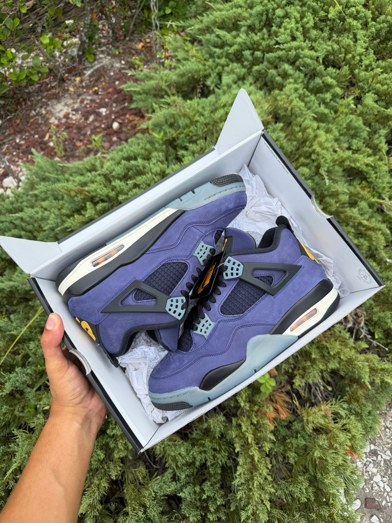 Jordan 4 Retro Lakers Size 10