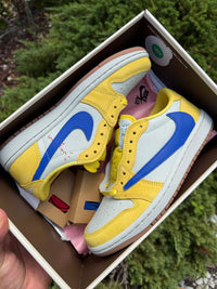 Jordan 1 Low Travis Scott Canary photo 6